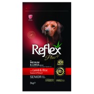 Reflex Plus Medium & Large Adult Senior Lamb 15KG	