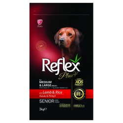 Reflex Plus Medium & Large Adult Senior Lamb 3KG	