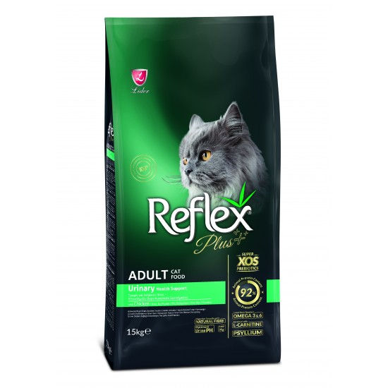 REFLEX PLUS CAT ADULT URINARY 15kg