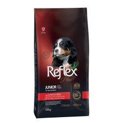 REFLEX PLUS Maxi Breed Junior Dog Food Lamb & Rice 18kg