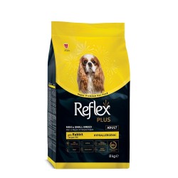 REFLEX PLUS Mini/Small Breed Adult Dog Rabbit 8kg