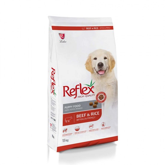 Reflex Dog Puppy Beef 15KG	