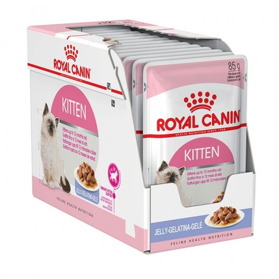 ROYAL CANIN KITTEN INSTICTIVE IN JELLY 85gr/12τμχ