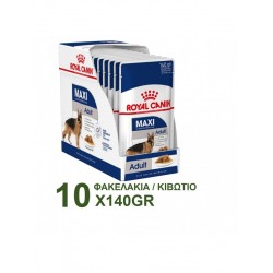 ROYAL CANIN MAXI ADULT POUCH 140GR / 10 ΦΑΚΕΛΑΚΙΑ