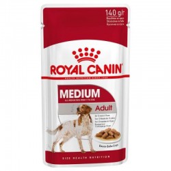 ROYAL CANIN MEDIUM ADULT POUCH 140GR 
