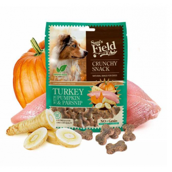 SAM'S FIELD CRUNCHY SNACK TURKEY 200g