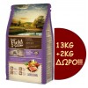 SAM'S FIELD ADULT SALMON & POTATO 13KG + 2KG ΔΩΡΟ