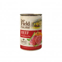 SAM'S FIELD WET CAN TRUE MEAT BEEF WITH PUMPKIN AND PEA 400GR