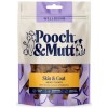 POOCH & MUTT DOG SNACK SKIN & COAT SHRIMP & COCONUT 120g