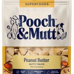 POOCH & MUTT DOG SNACK PEANUT BUTTER 120g
