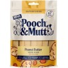 POOCH & MUTT DOG DENTAL MINI STICK SUPERFOOD PEANUT BUTTER 200g