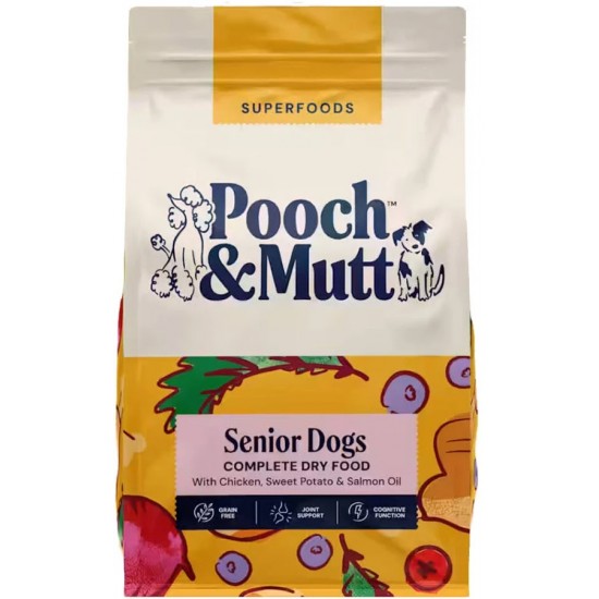 POOCH & MUTT SENIOR SUPERFOOD – CHICKEN 1.5kg
