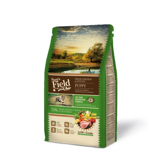 SAM'S FIELD PUPPY CHICKEN & POTATO 2,5KG