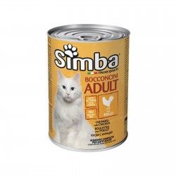 SIMBA Cat Κομματάκια Κοτόπουλο & Γαλοπούλα 415 GR