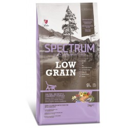 SPECTRUM LOW GRAIN Adult Sterilised - Salmon, Anchovy & Blueberry 2kg