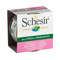 SCHESIR CAT JELLY ΦΙΛΕΤΑΚΙΑ ΚΟΤΟΠΟΥΛΟ ΜΕ ΖΑΜΠΟΝ 85gr