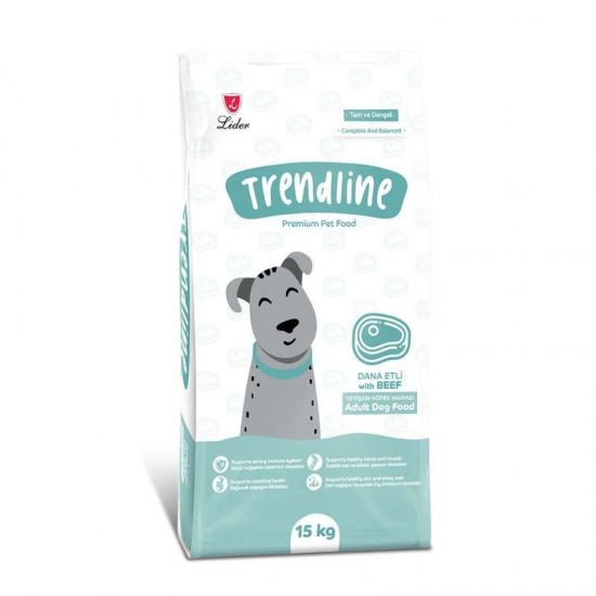 TRENDLINE ADULT DOG BEEF 15kg