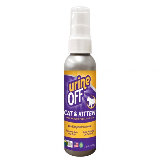 URINE OFF Cat & Kitten Hard Surface 118ml