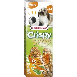 VERSELE LAGA - Crispy Sticks Rabbits – Guinea Pigs Carrot 2pcs 110g