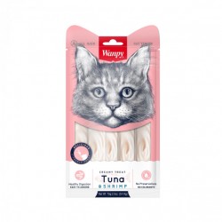 Wanpy Bites Cat Treats Tuna & Shrimp 70gr