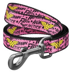 WD - Nylon dog leash Wonder Woman 15mm x 122cm (0115-2007)