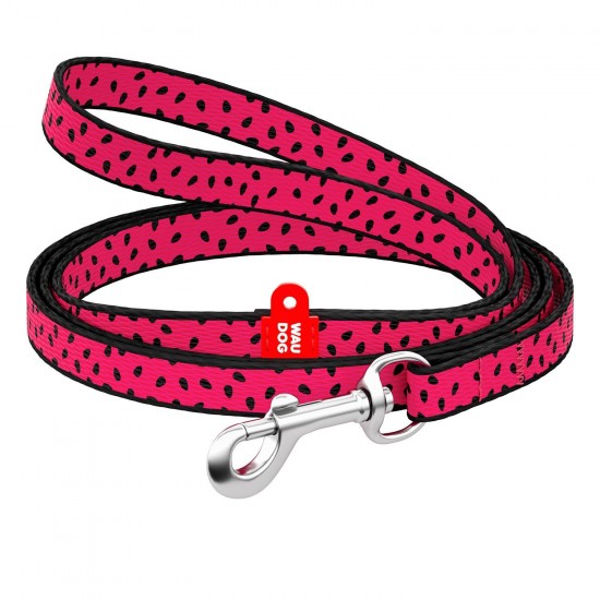 WD - Nylon dog leash Watermelon 15mmx122mm (4925)