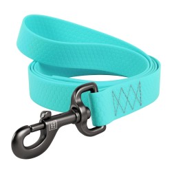 WD - Waterproof dog leash, glow in the dark blue (2730)