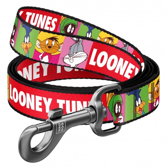 WD - Nylon dog leash with QR passport "LOONIE 2"  M: 20MM X 122CM (010-013650)