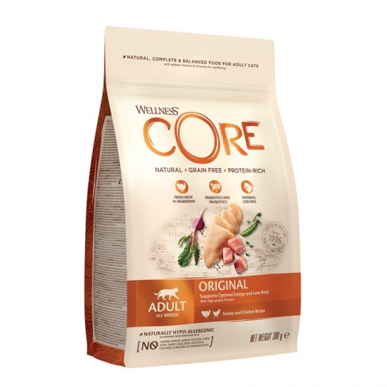 WELLNESS CORE ADULT ORIGINAL ΓΑΛΟΠΟΥΛΑ & ΚΟΤΟΠΟΥΛΟ 300gr