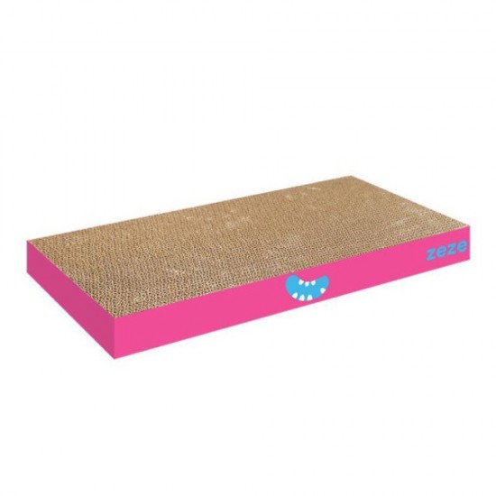 ZEZE SCRATCHING BOARD PINK 44x22x4cm