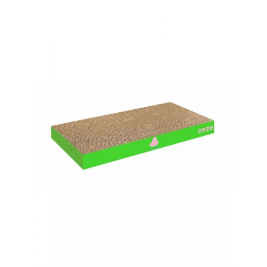 ZEZE SCRATCHING BOARD GREEN 44x22x4cm