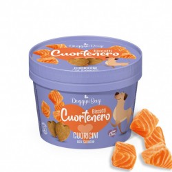 DOGGYE BAG -  Cuortenero Cuoricini with Salmon 150gr