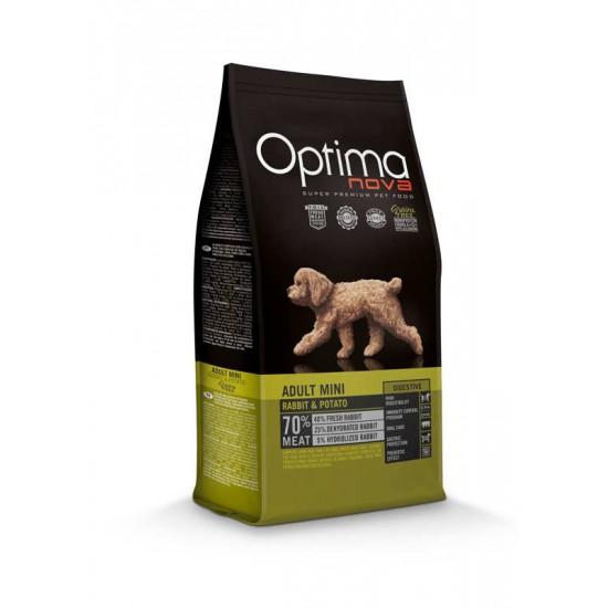 Optima nova Adult Mini Digestive (κουνέλι & πατάτα) 2kg