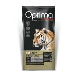 Optima nova Cat Adult (κοτόπουλο & ρύζι) 2kg