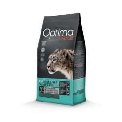 Optima nova Cat Adult Sterilized (κοτόπουλο & ρύζι) 8kg