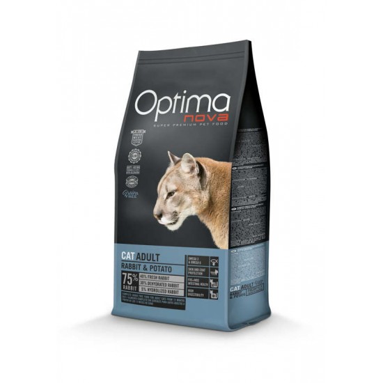 Optima nova Cat Adult (κουνέλι & πατάτα) 2kg