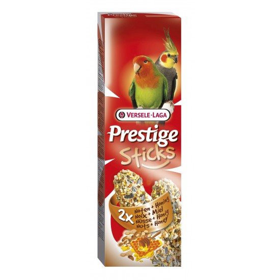 VERSELE LAGA - Prestige sticks Big Parakeets Nuts & Honey 2x70 gr